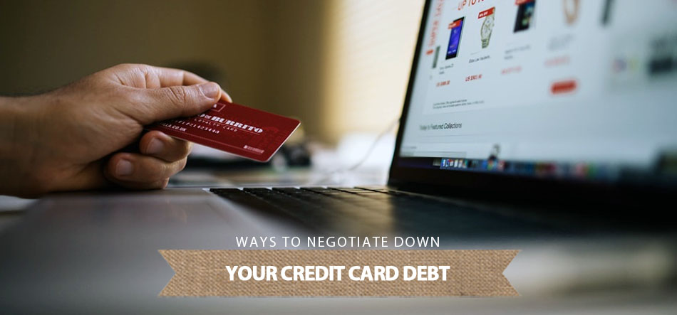 negotiate down credit card debt